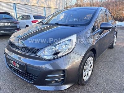 Gebraucht Kia Rio Attract 86 PS (63 kW) 2015 Grau Kleinwagen