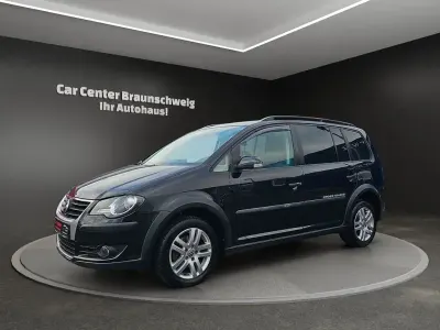 Gebraucht VW Touran Cross 105 PS (77 kW) 2007 Schwarz Van / Kleinbus