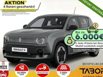 Ny Renault 4 E-Tech Evolution 110 kW (150 HK) 2025 Grå SUV