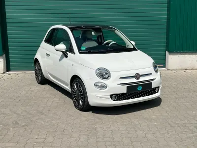 Gebraucht Fiat 500 Lounge 70 PS (51 kW) 2018 Weiß Kleinwagen