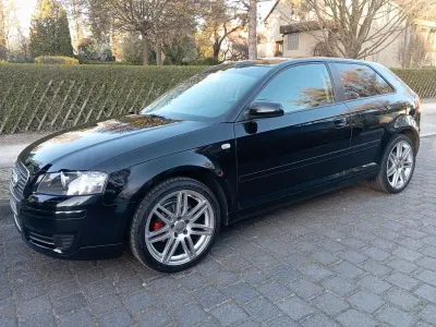 Brugt Audi A3 Ambiente 102 HK (75 kW) 2005 Sort Hatchback