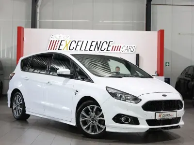 Gebraucht Ford S-MAX ST-Line 160 PS (117 kW) 2018 Weiß Van / Kleinbus