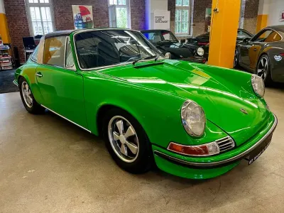 Gebraucht Porsche 911 T 140 PS (102 kW) 1971 Grün Cabrio