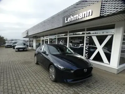 Nouvelle Mazda 3 Exclusive-Line 140 ch (102 kW) 2026 Bleue Berline