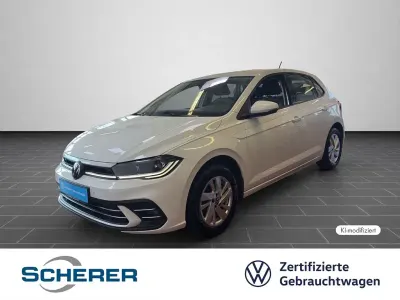 Gebraucht VW Polo Style 95 PS (69 kW) 2022 Pure white Kleinwagen