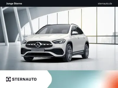 Gebraucht Mercedes GLA220 AMG line 190 PS (139 kW) 2020 Unilack polarweiß SUV