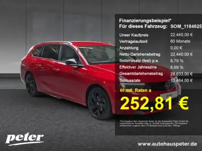 Usata Opel Astra Elegance 131 CV (96 kW) 2023 Rosso Utilitaria