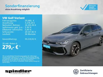 Gebraucht VW Golf VIII R-line 150 PS (110 kW) 2025 Delfingrau metallic Kombi