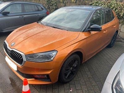 Gebraucht Skoda Fabia Style 110 PS (80 kW) 2023 Orange Kleinwagen