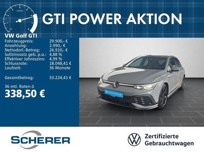 Gebraucht VW Golf VIII GTI 301 PS (221 kW) 2023 Mondsteingrau Limousine