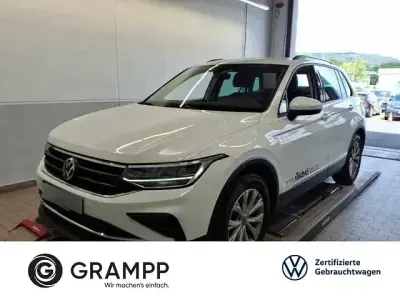 Gebraucht VW Tiguan Life 200 PS (147 kW) 2022 Weiß SUV
