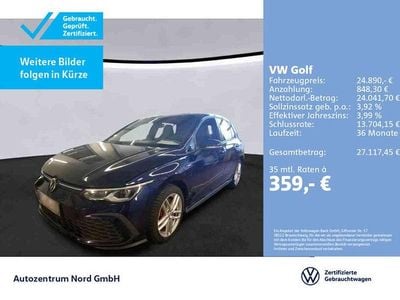 Gebraucht VW Golf VIII GTE 245 PS (180 kW) 2022 Atlantic blue metallic Limousine
