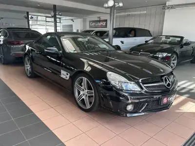 Gebraucht Mercedes SL63 AMG AMG 525 PS (386 kW) 2008 Obsidianschwarz Cabrio
