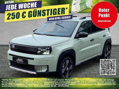 Gebraucht Fiat Grande Panda La Prima 83 kW (113 PS) 2025 Aqua blau Kleinwagen