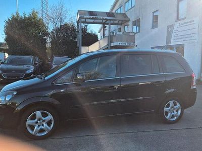 Gebraucht Opel Zafira Edition 116 PS (85 kW) 2011 Schwarz Van / Kleinbus