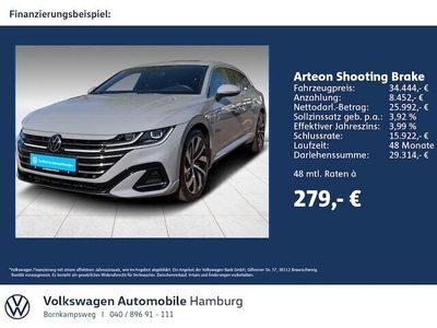 C2 mondsteingrau Gebraucht 2022 VW Arteon R-line Kombi | 34.888 € (Etwas zu teuer)