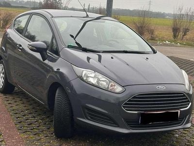 Gebraucht Ford Fiesta Trend 60 PS (44 kW) 2014 Midnight skygrau metallic Kleinwagen