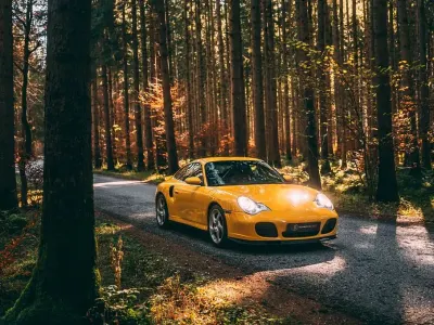 Occasion Porsche 996 Turbo 420 PK (308 kW) 2001 Geel Coupé