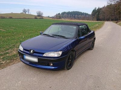 Gebraucht Peugeot 306 Cabriolet 89 PS (65 kW) 1998 Blau Cabrio