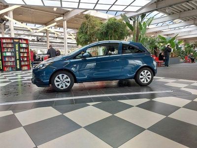 Gebraucht Opel Corsa Edition 90 PS (66 kW) 2015 Blau Kleinwagen