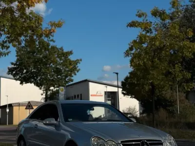 Używany Mercedes CLK200 Avantgarde 184 KM (135 kW) 2007 Srebrny Coupe