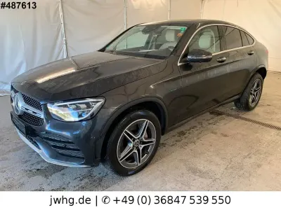 Gebraucht Mercedes GLC300e AMG 306 PS (225 kW) 2021 Graphitgrau (metallic) Coupé