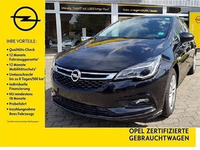 Usata Opel Astra Active 125 CV (91 kW) 2017 Nero Berlina