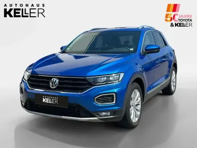 Gebraucht VW T-Roc Sportline 150 PS (110 kW) 2019 Blau SUV