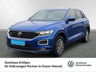 Blau Gebraucht 2020 VW T-Roc Sportline SUV | 22.990 € (Guter Preis)