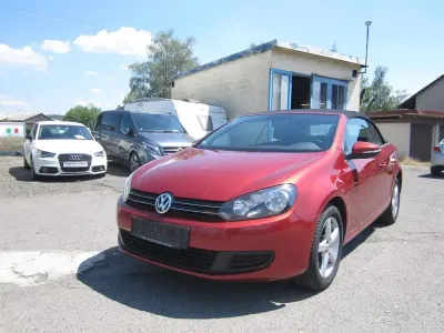 Gebraucht VW Golf Cabriolet 140 PS (102 kW) 2012 Sunsetred (metallic) Cabrio