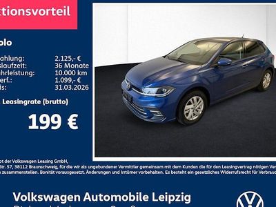 Neu VW Polo Style 95 PS (69 kW) 2026 Blau Limousine