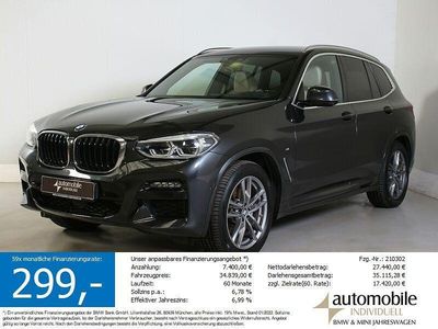 Gebraucht BMW X3 M Sport 184 PS (135 kW) 2021 Grau SUV