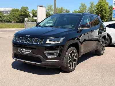 Gebraucht Jeep Compass Limited 170 PS (125 kW) 2018 Schwarz SUV
