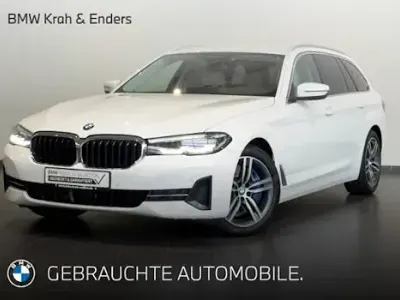 Brugt BMW 540 Sport Line 340 HK (250 kW) 2022 Hvid Stationcar