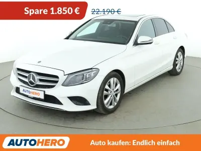 Occasion Mercedes C200 Avantgarde 197 ch (144 kW) 2019 Blanc Berline