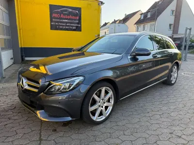 Gebraucht Mercedes C250 AMG line 204 PS (150 kW) 2015 Grau Kombi