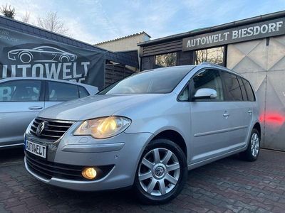 Gebraucht VW Touran Highline 105 PS (77 kW) 2008 Silber Van / Kleinbus