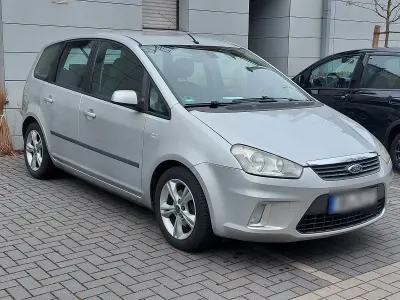 Gebraucht Ford C-MAX Style 109 PS (80 kW) 2008 Silber Van / Kleinbus