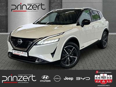 Pearl white/black m Gebraucht 2022 Nissan Qashqai Tekna SUV | 29.970 €