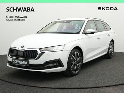Gebraucht Skoda Octavia Clever 150 PS (110 kW) 2023 Moonweiss metallic Kombi