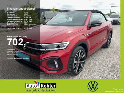 Gebraucht VW T-Roc Cabriolet R-line 150 PS (110 kW) 2025 Kings red metallic Cabrio