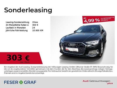 Mythosschwarz metallic Gebraucht 2025 Audi A6 Ambiente Kombi | 49.880 € (Fairer Preis)