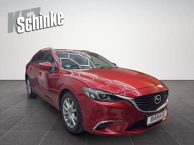 Gebraucht Mazda 6 Exclusive-Line 150 PS (110 kW) 2016 Rot Kombi