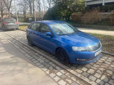 Gebraucht Skoda Rapid 110 PS (80 kW) 2018 Blau Kleinwagen
