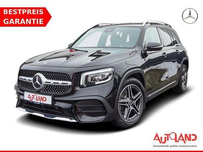 Nachtschwarz Gebraucht 2021 Mercedes GLB200 AMG line SUV | 34.990 € (Fairer Preis)