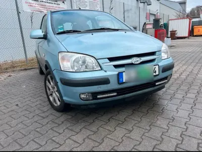 Gebraucht Hyundai Accent 105 PS (77 kW) 2004 Blau Kleinwagen