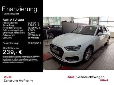 Gebraucht Audi A4 Design 204 PS (150 kW) 2022 Ibisweiß Kombi