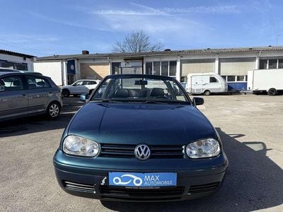 Gebraucht VW Golf Cabriolet Classicline 90 PS (66 kW) 2002 Rivierablau perleffekt Cabrio