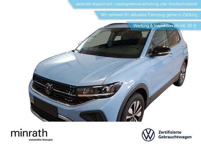 Blau Gebraucht 2024 VW T-Cross Goal SUV | 19.880 € (Guter Preis)