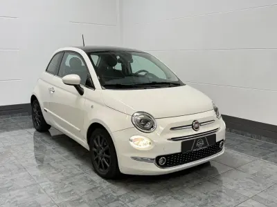 Gebraucht Fiat 500 Lounge 105 PS (77 kW) 2016 Weiß Kleinwagen